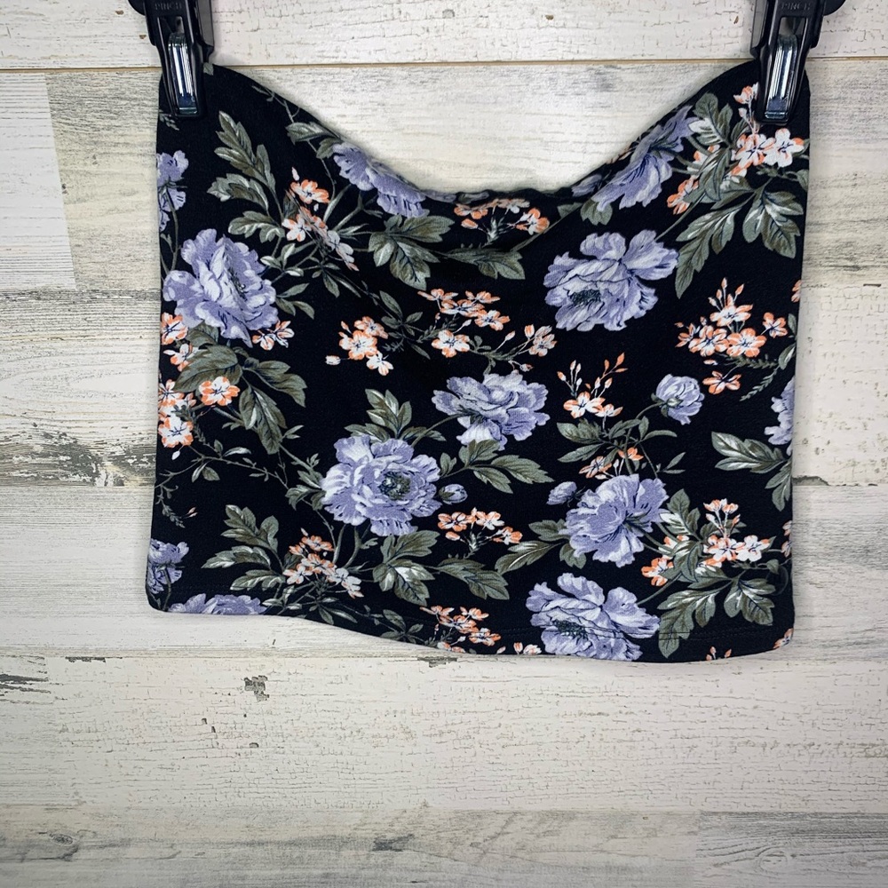 American Eagle Outfitters floral tube top